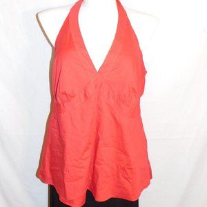 3 3X Torrid Red Halter Top NWT